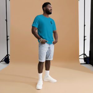 unisex staple t shirt aqua front 6a9ba3c66294f.jpg