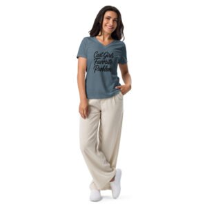 womens relaxed v neck t shirt heather slate front 6a9ba15338ca2.jpg